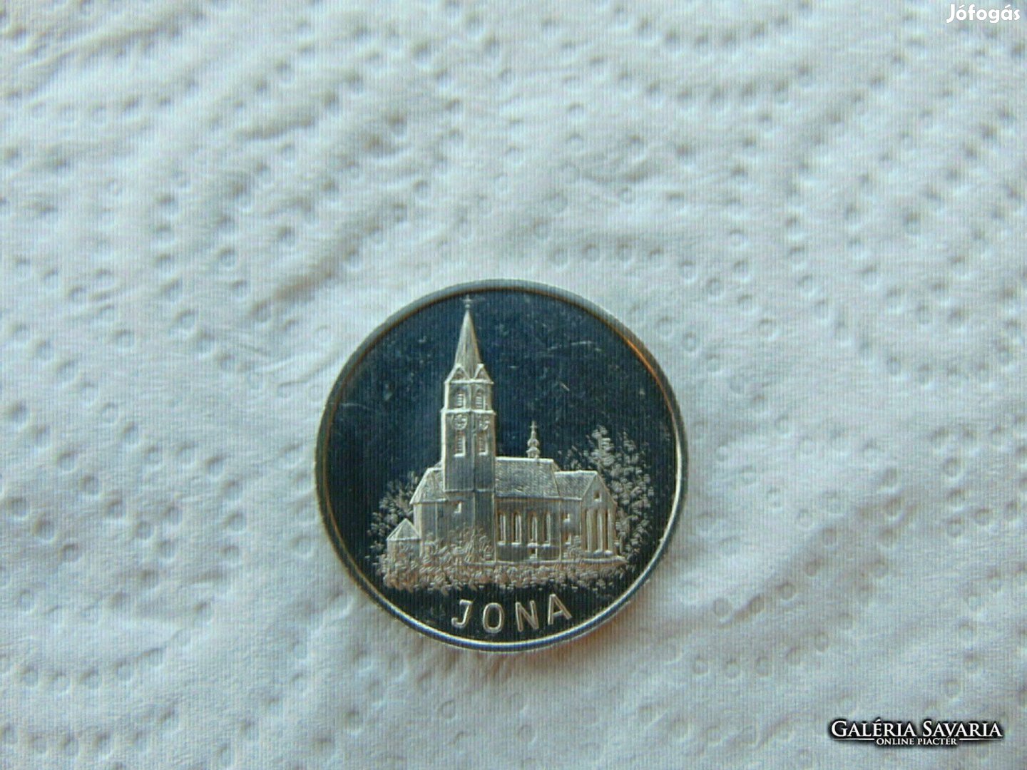 Jona ezüst emlékérem 15 gramm 900 - as ezüst Kép szerinti állapotban