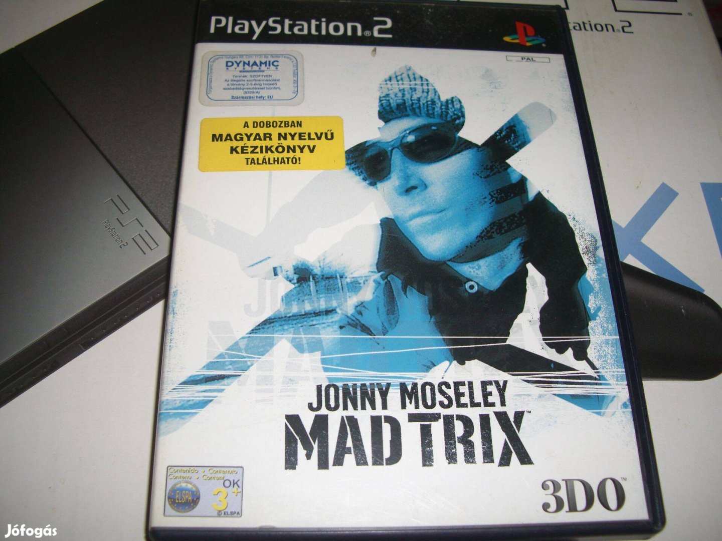 Jonny Moseley Mad Trix Playstation 2 eredeti lemez eladó