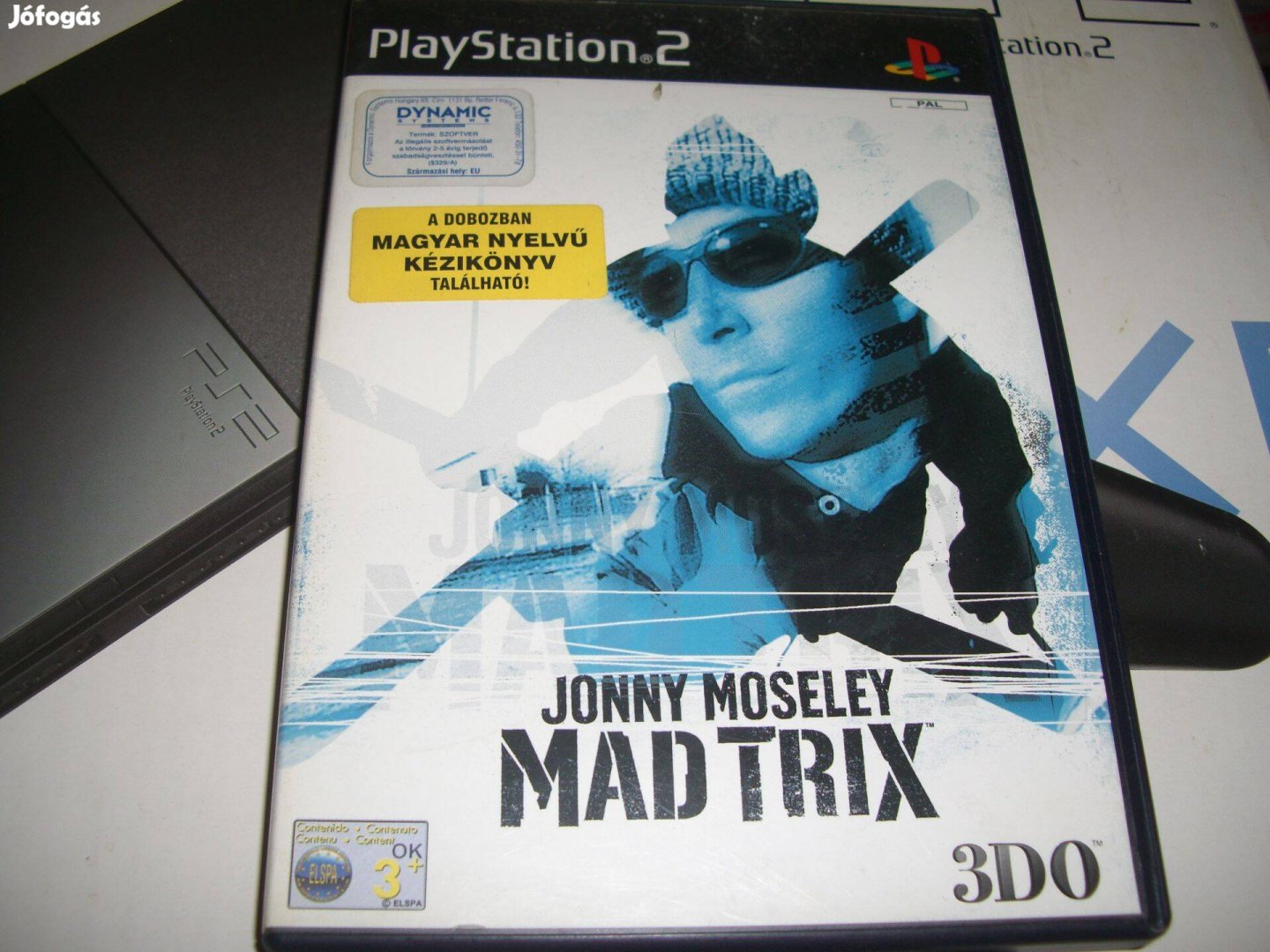 Jonny Moseley Mad Trix Playstation 2 eredeti lemez eladó