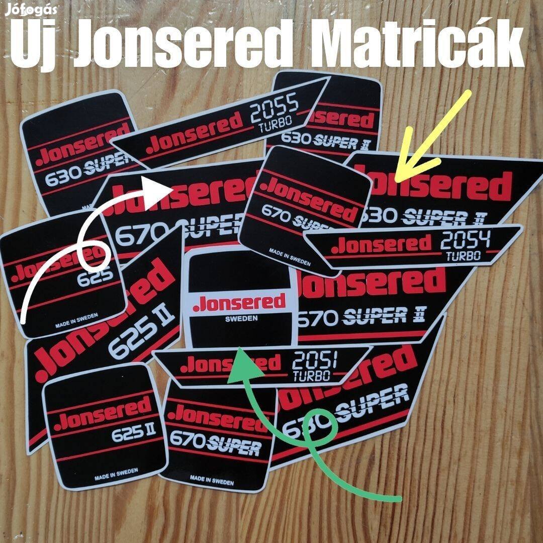 Jonsered matricák 625 630 670 2054 2055