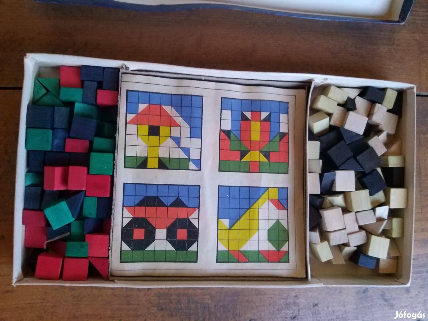 Jópajtás kockamozaik , retro játék