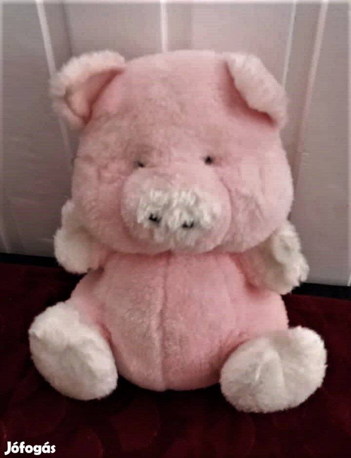 Jópofa plüss rózsaszín szerencsemalacka