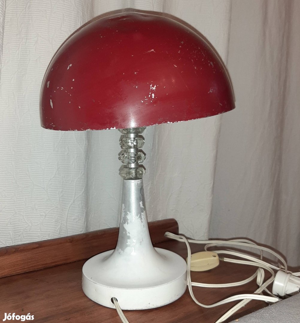 Jópofa retro fém kétizzós gombalámpa