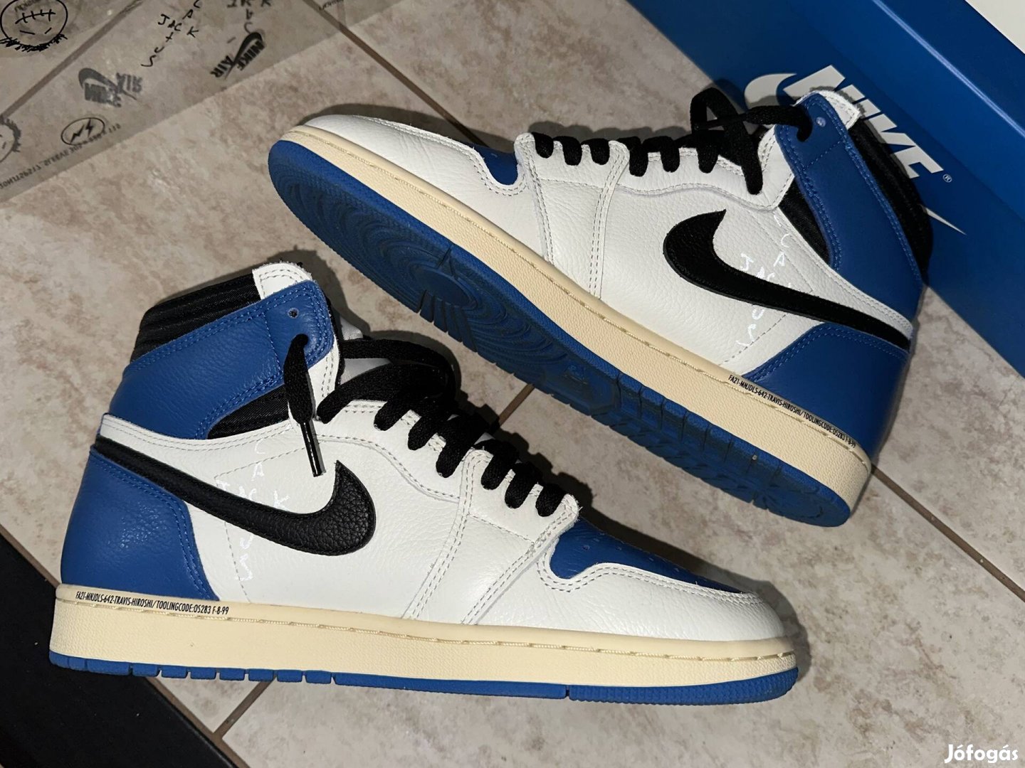 Jordan 1 High x Travis Scott Fragment