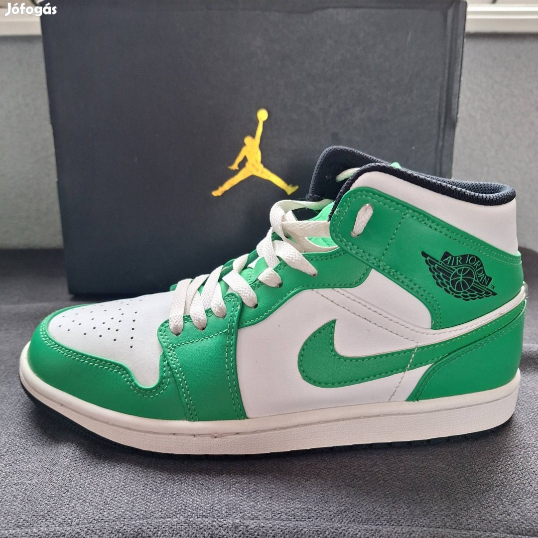 Jordan 1 MID Lucky Green