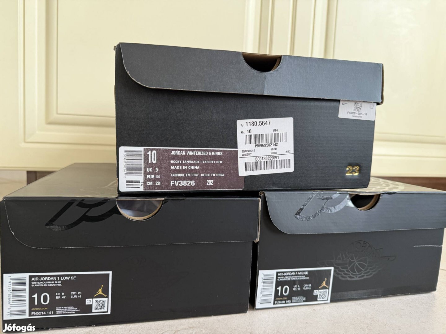 Jordan 1 low mid és Jordan 6 Winterized