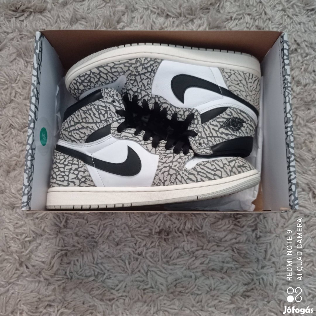 Jordan 1 retro high white cement 