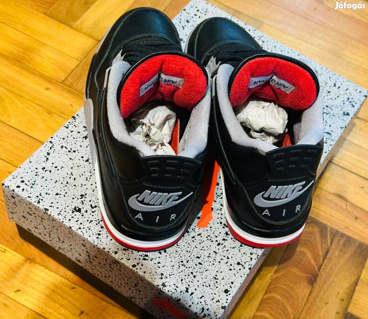 Jordan 4 Bred "Reimagined" Új (eredeti nike store-bol)