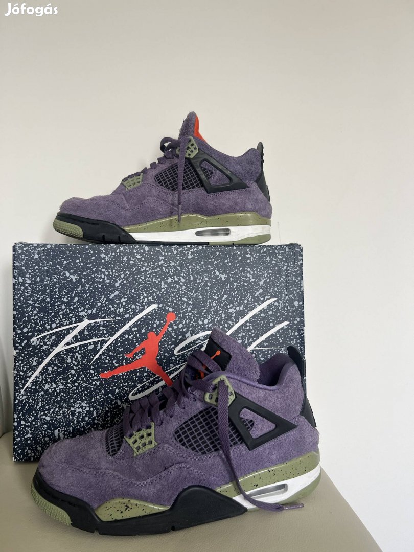 Jordan 4 Retro Canyon Purple