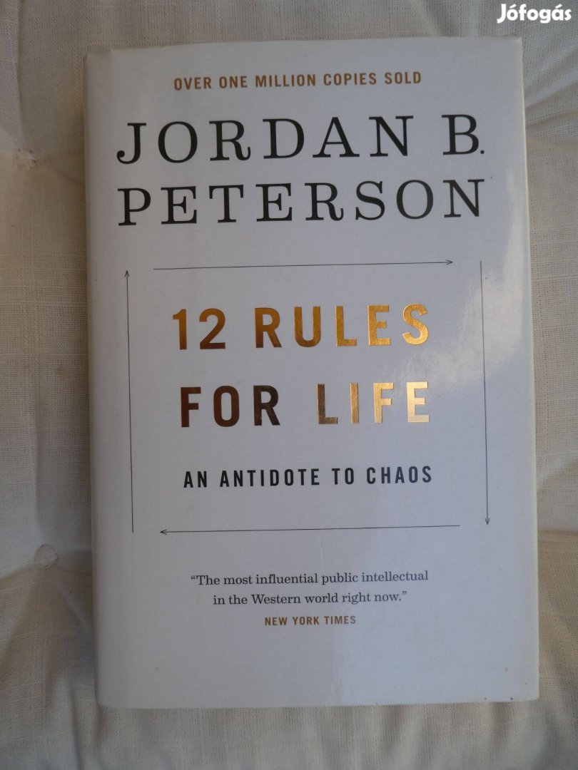Jordan B. Peterson: 12 rules for life (keménykötésű)