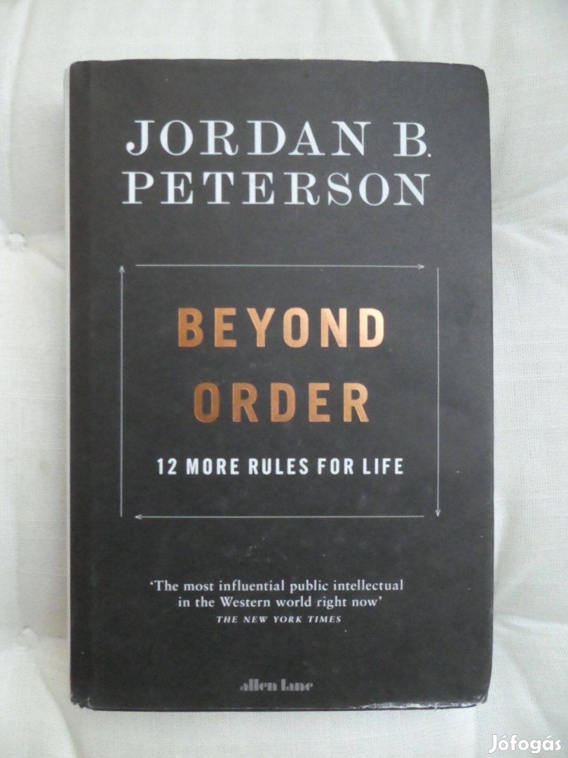 Jordan Peterson: Beyond order (keményborítós, kötött)