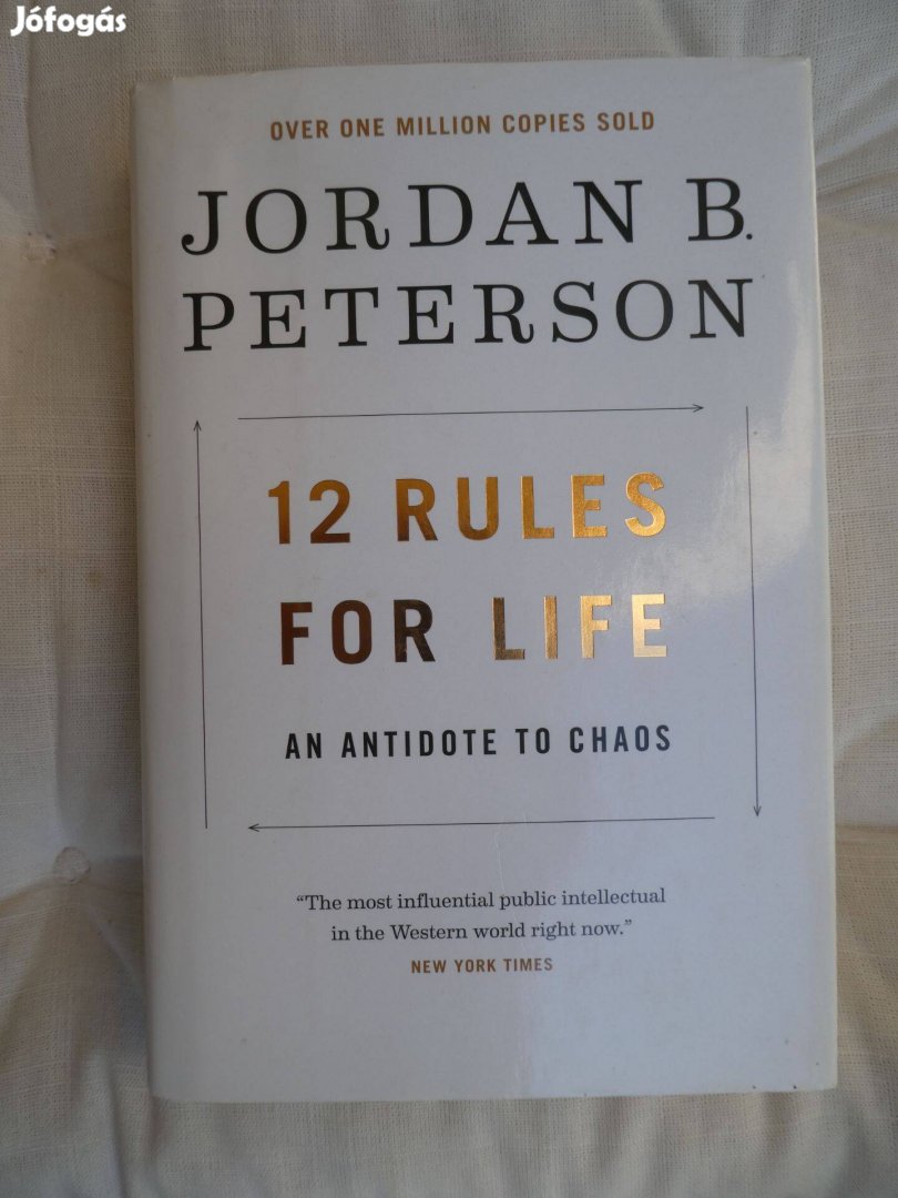 Jorden Peterson: 12 rules for life (keménykötésű)