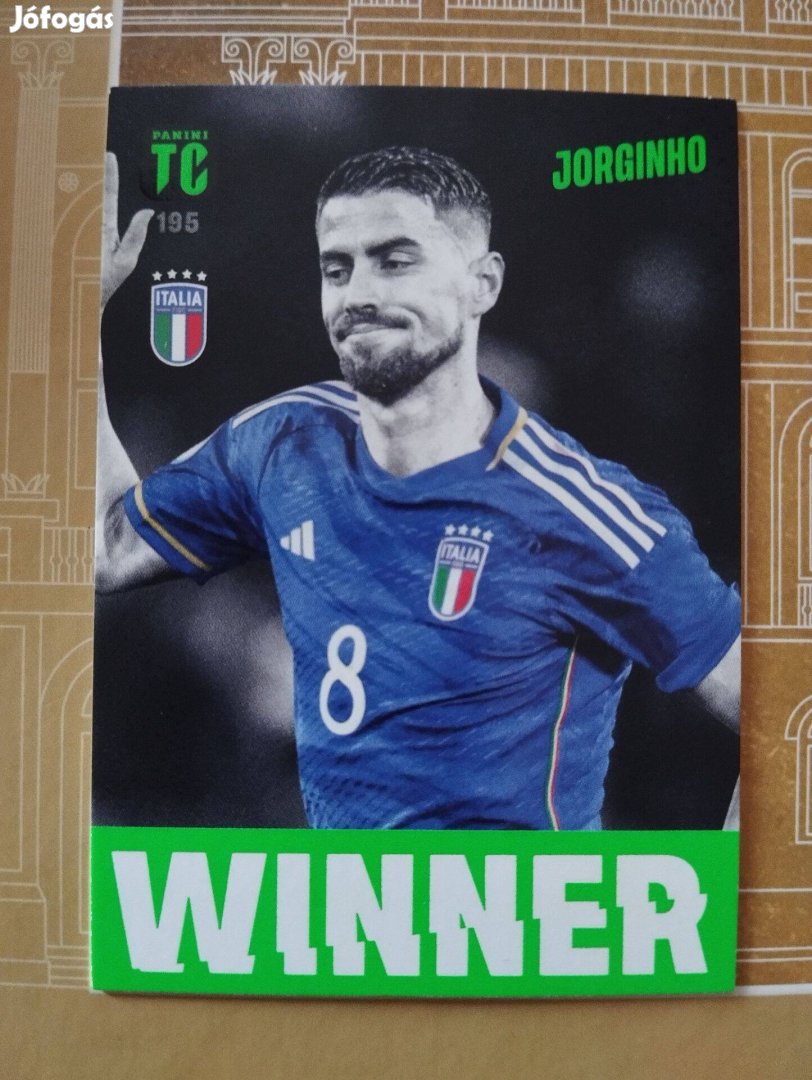 Jorginho (Olaszország) Winner Top Class 2024 focis kártya