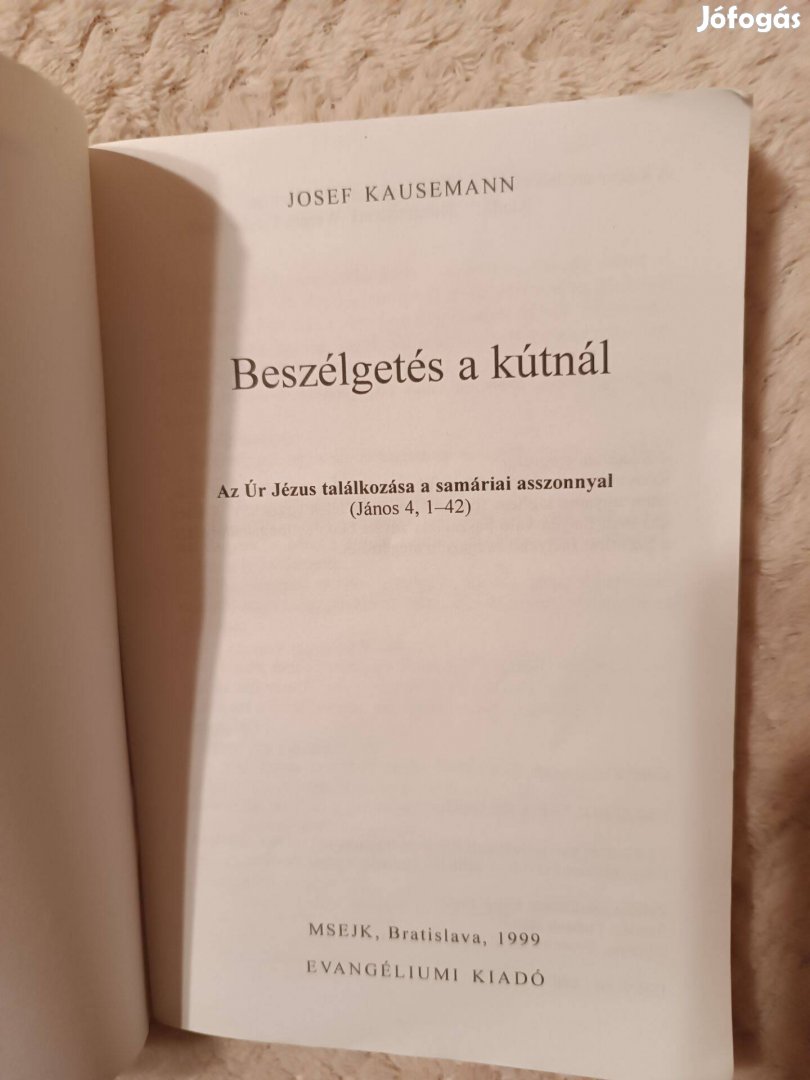Josef Kausemann: Beszélgetés a kútnál