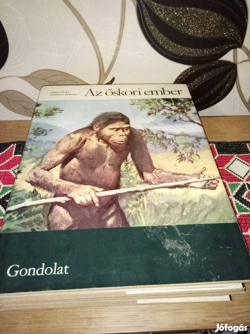 Josef Wolf Az őskori ember 4000ft óbuda személyesen óbud