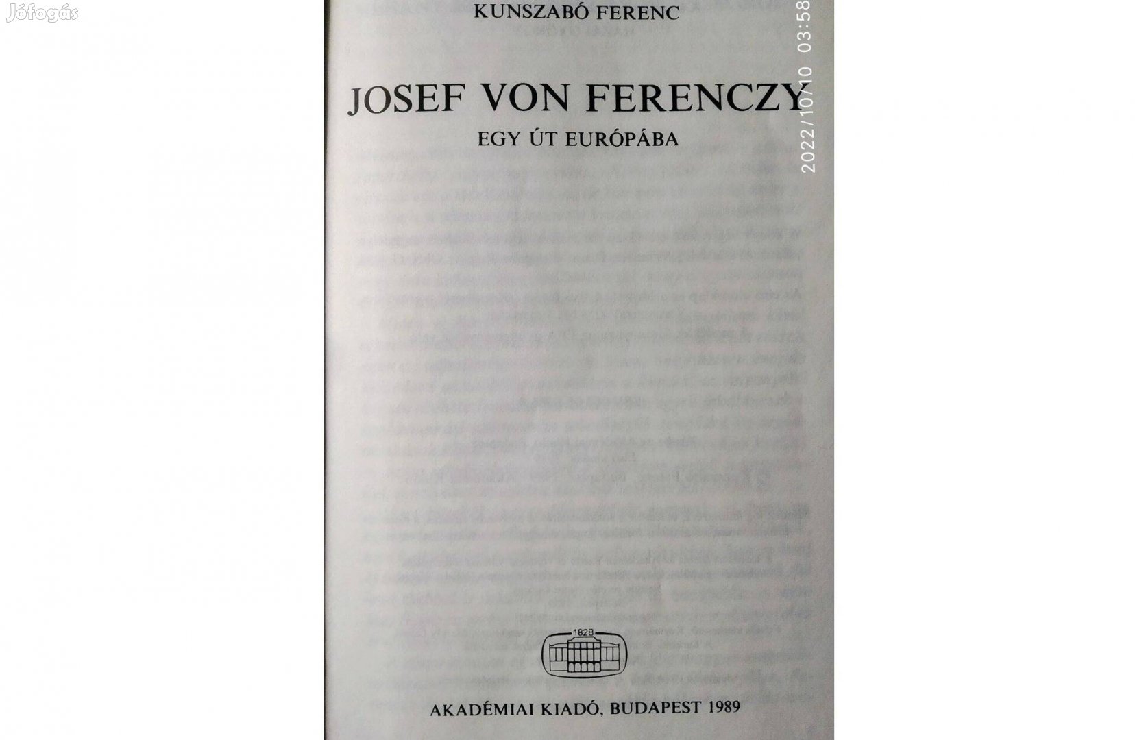 Josef von Ferenczy Kunszabó Ferenc