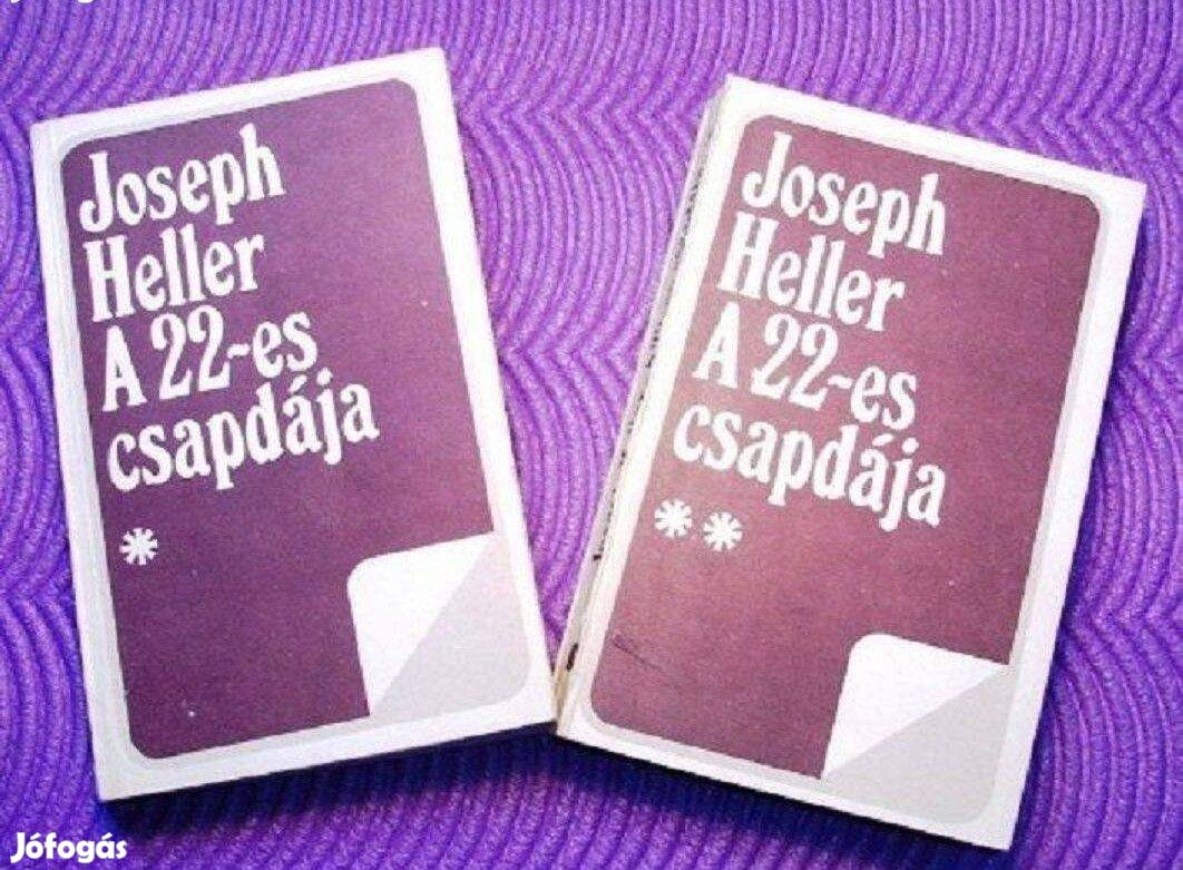 Joseph Heller: A 22-es csapdája 2 kötet