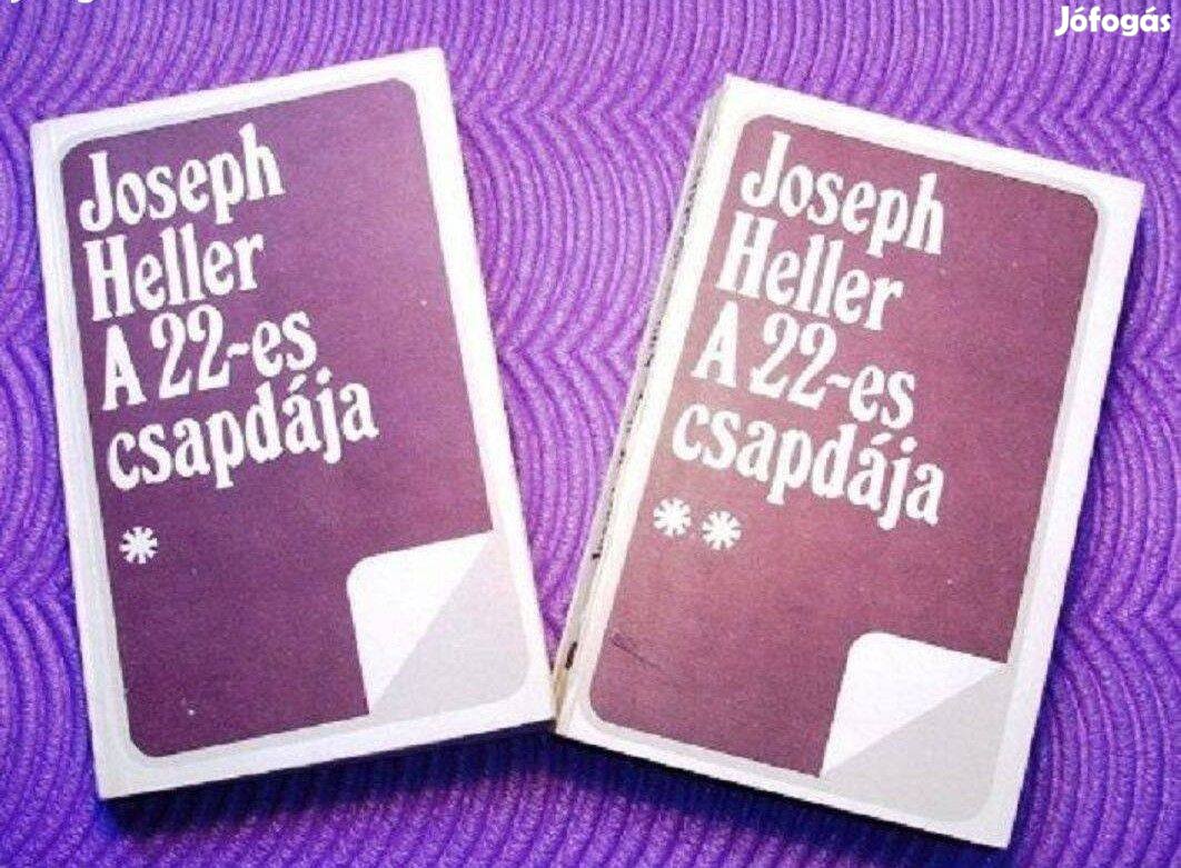 Joseph Heller: A 22-es csapdája-2 kötet