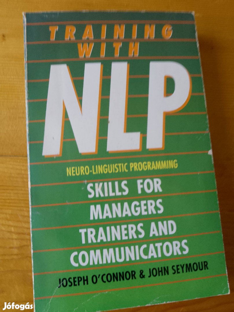 Joseph O'Connor Training With NLP / könyv