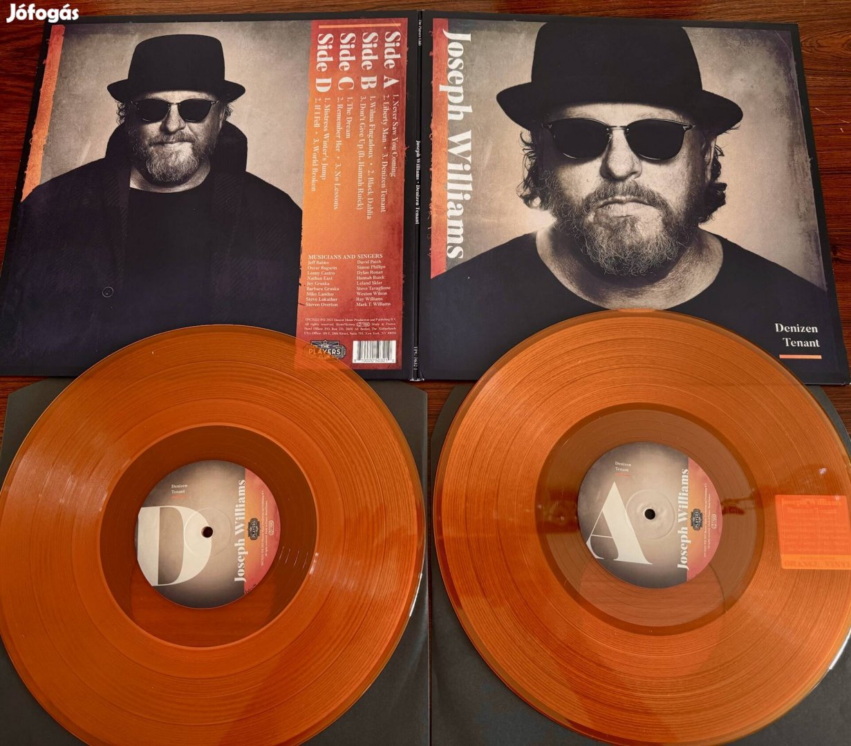 Joseph Williams (Toto) dupla szines vinyl bakelit lemez