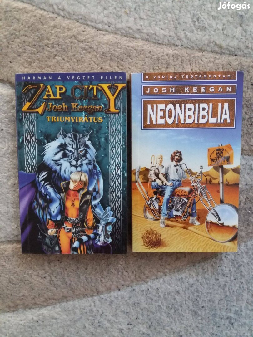 Josh Keegan: Zap City - A Triumvirátus + Neonbiblia