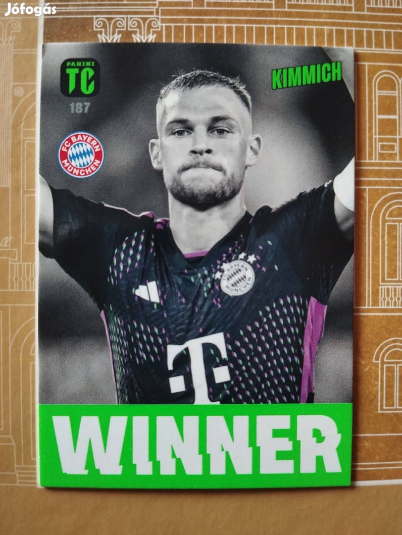 Joshua Kimmich (Bayern München) Winner Top Class 2024 focis kártya