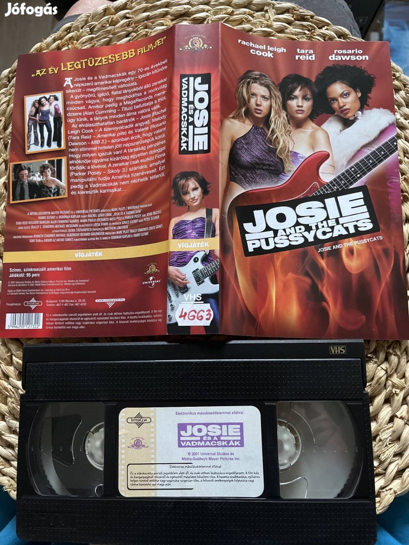 Josie és a vadmacskák vhs