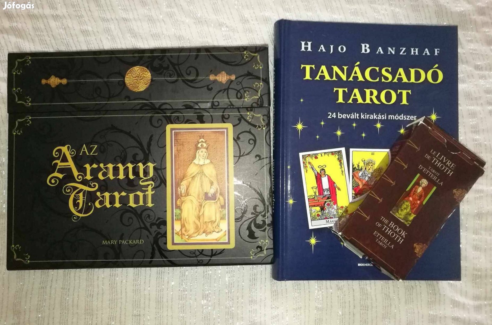 Jóskártya, Arany tarot és Etteilla tarot, Hajo Banzhaf könyvével