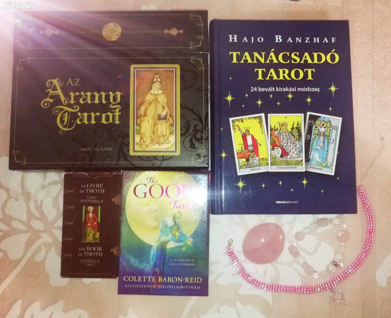 Jóskártya, Tarot kártya csomag + ajándékok