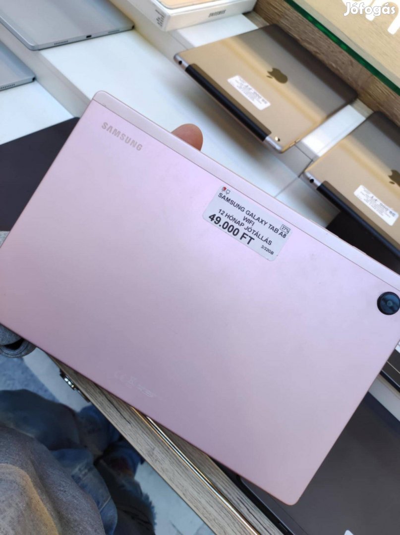 Jótállással WiFi Pink Galaxy Tab A8 32GB