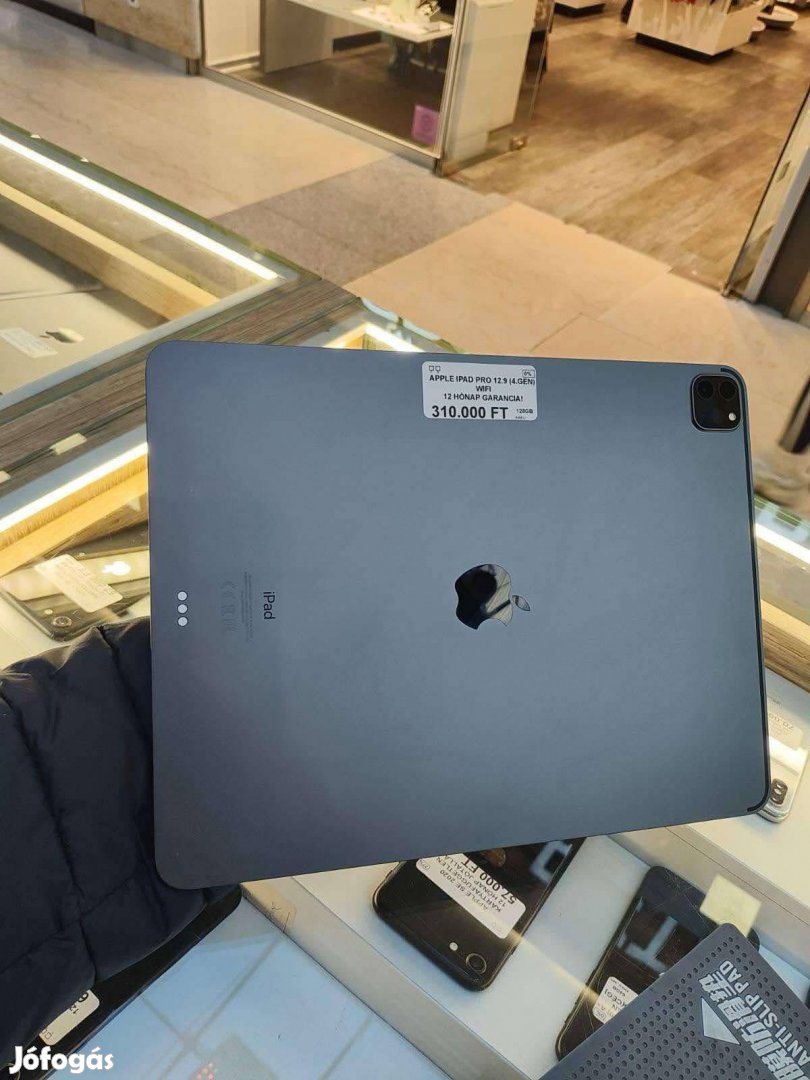 Jótállással ipad Pro 12.9 Fekete WiFi (4.Gen)