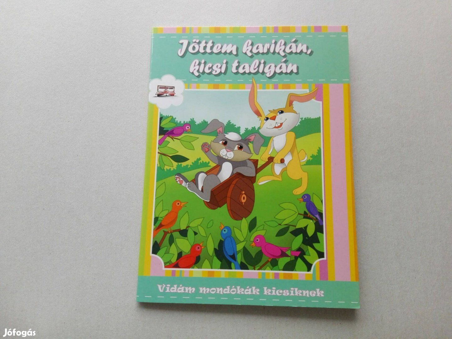 Jöttem karikán , kicsi taligán - teljesen új mondókás könyv