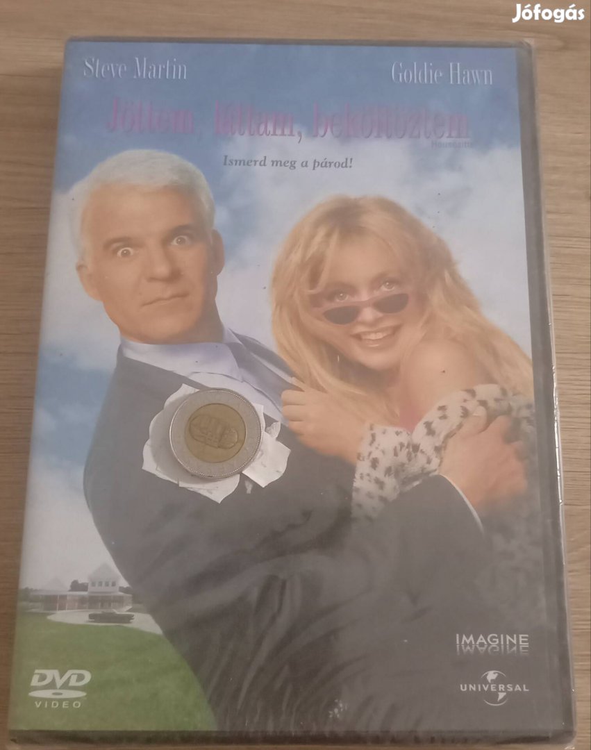 Jöttem láttam beköltöztem - vígjáték dvd - bontatlan