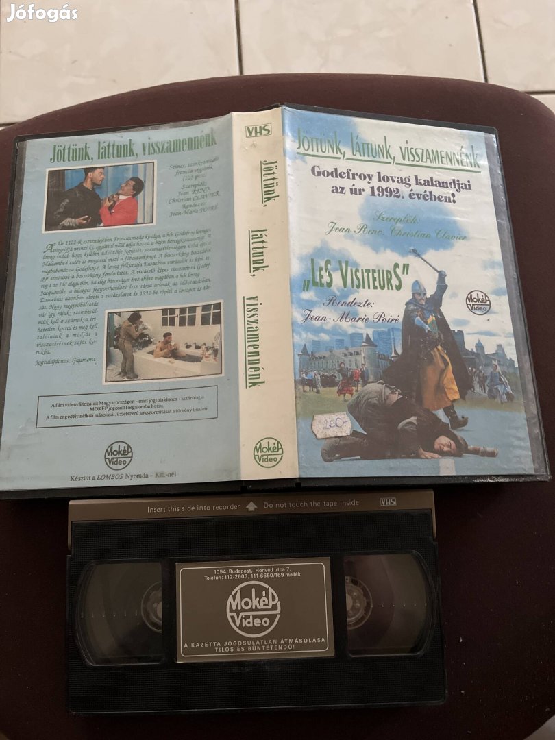 Jöttünk láttunk visszamennénk 1 vhs nagytok kaland