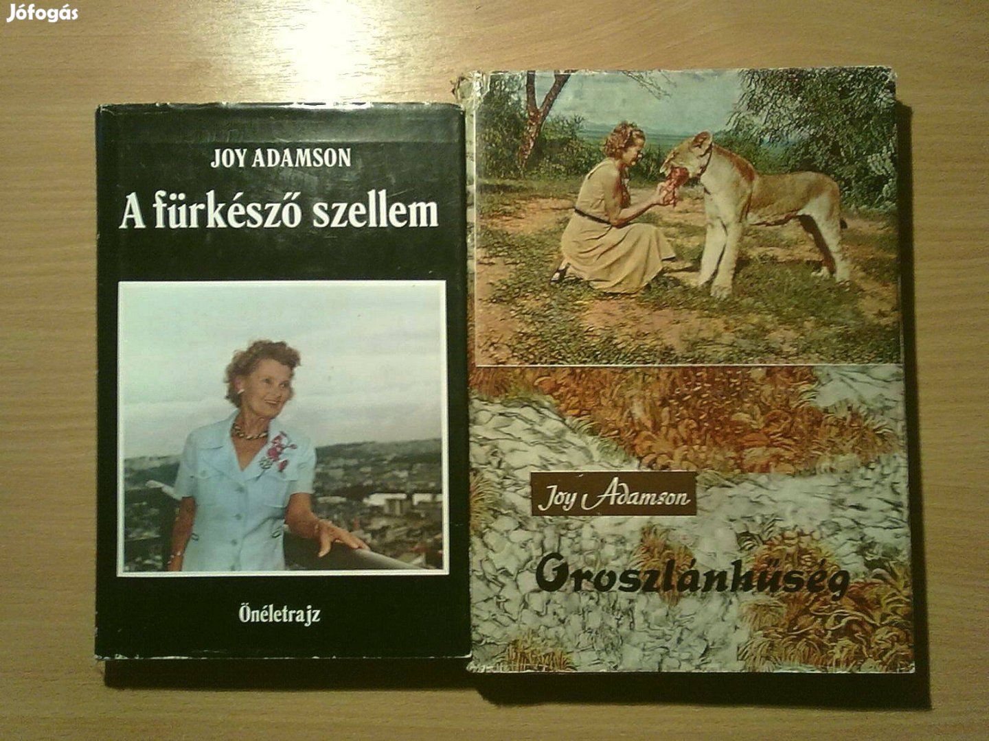 Joy Adamson A fürkésző szellem Oroszlánhűség Elza