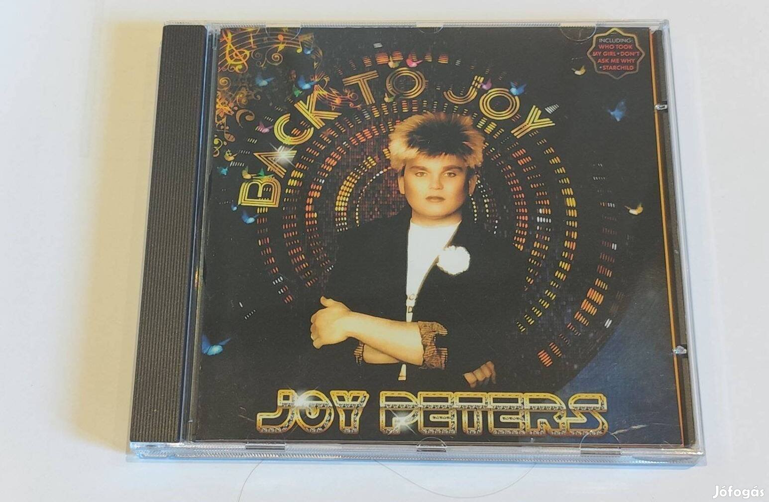 Joy Peters Back To Joy CD Italo - Disco