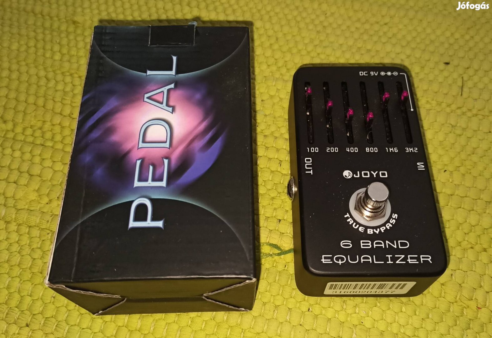 Joyo 6 band equalizer gitár effekt pedál