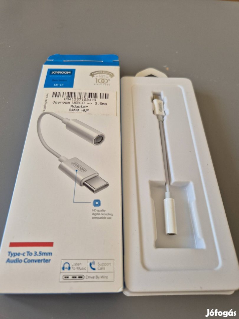 Joyroom USB C-&gt; 3.5mm adapter