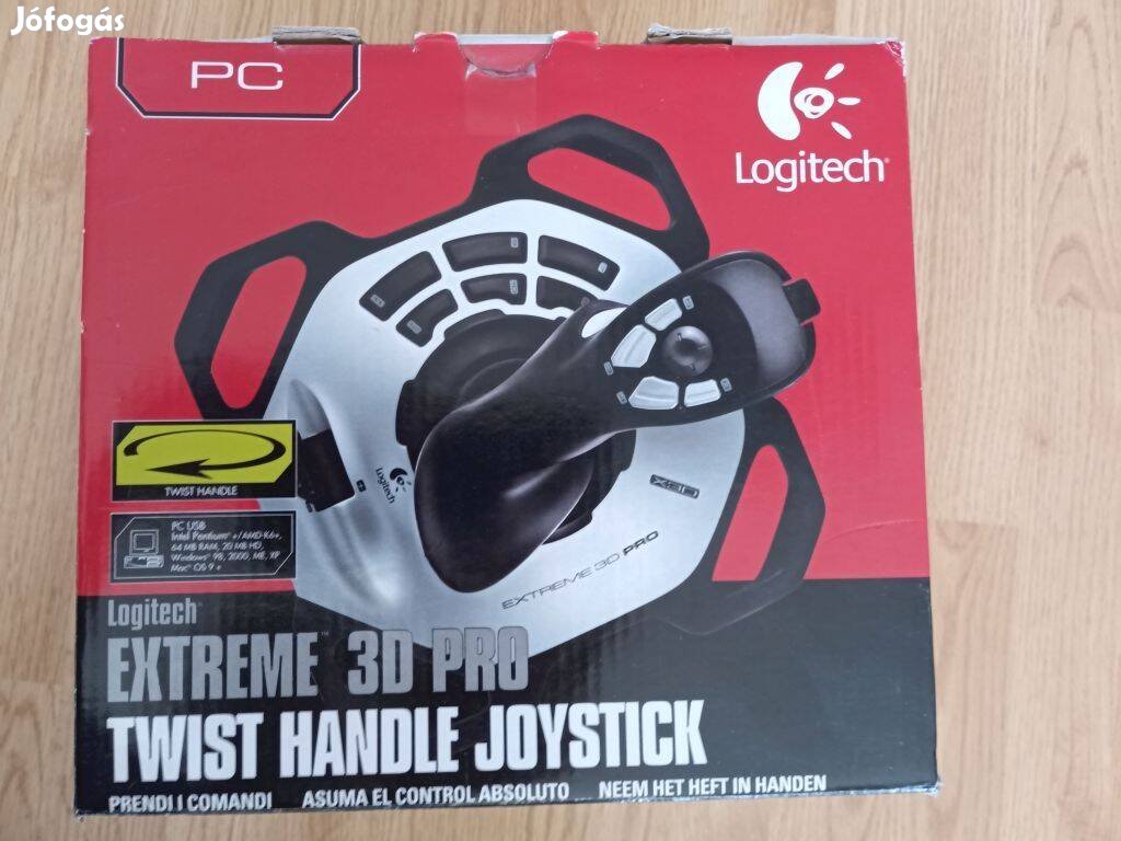 Joystick Logitech extreme 3d pro PC-hez