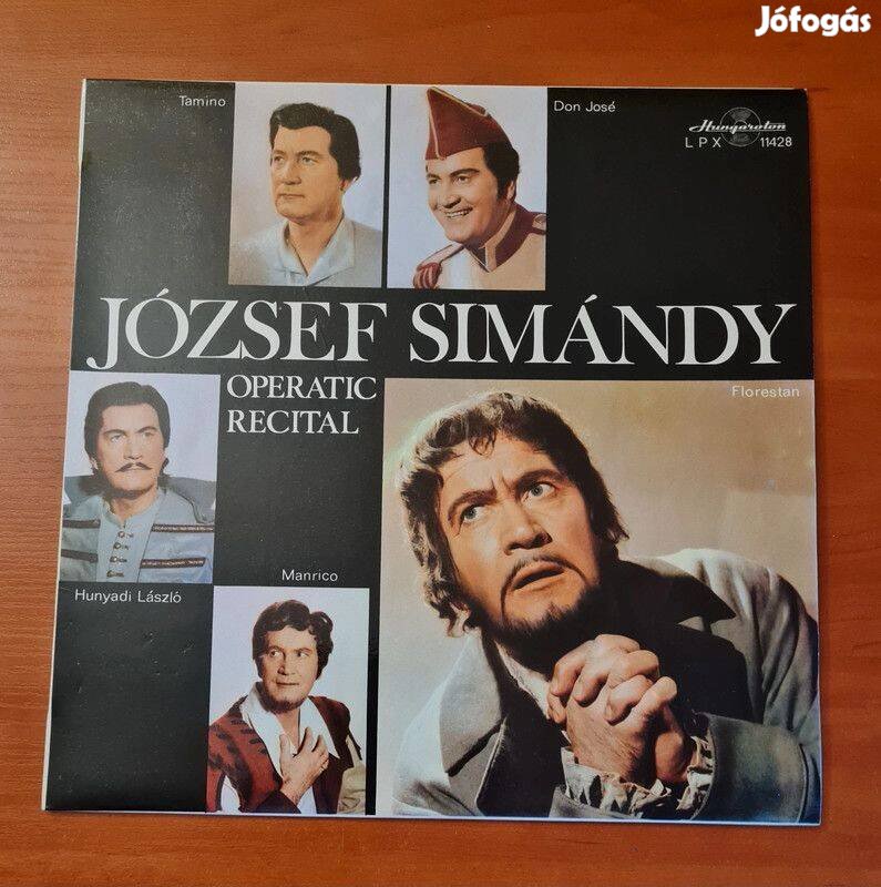 József Simándy - Operatic Recital; LP, Vinyl