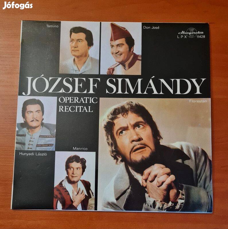 József Simándy - Operatic Recital; LP, Vinyl