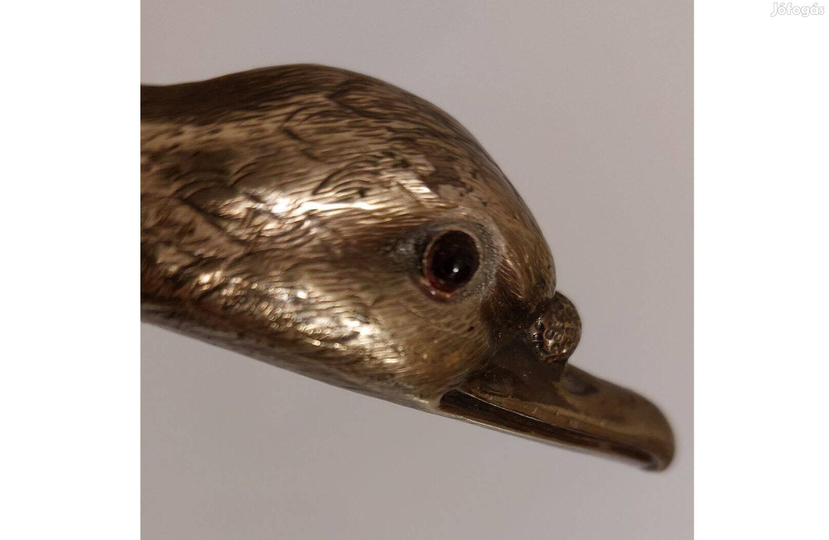 Jq mesterjegyes 1850 körüli angol lúdfejes sétapálca eladó