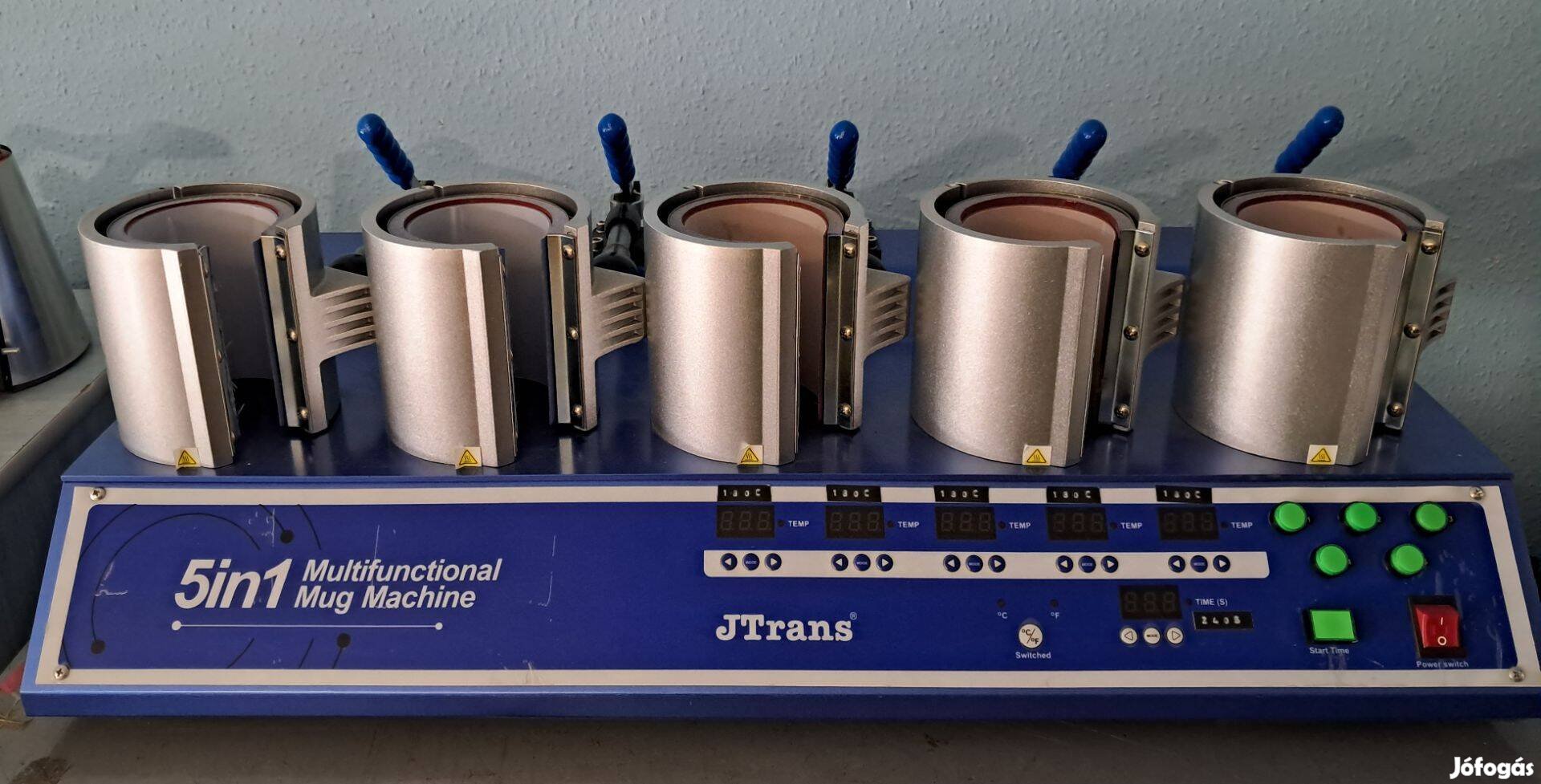 Jtrans Multi 5in1 szublimációs prés