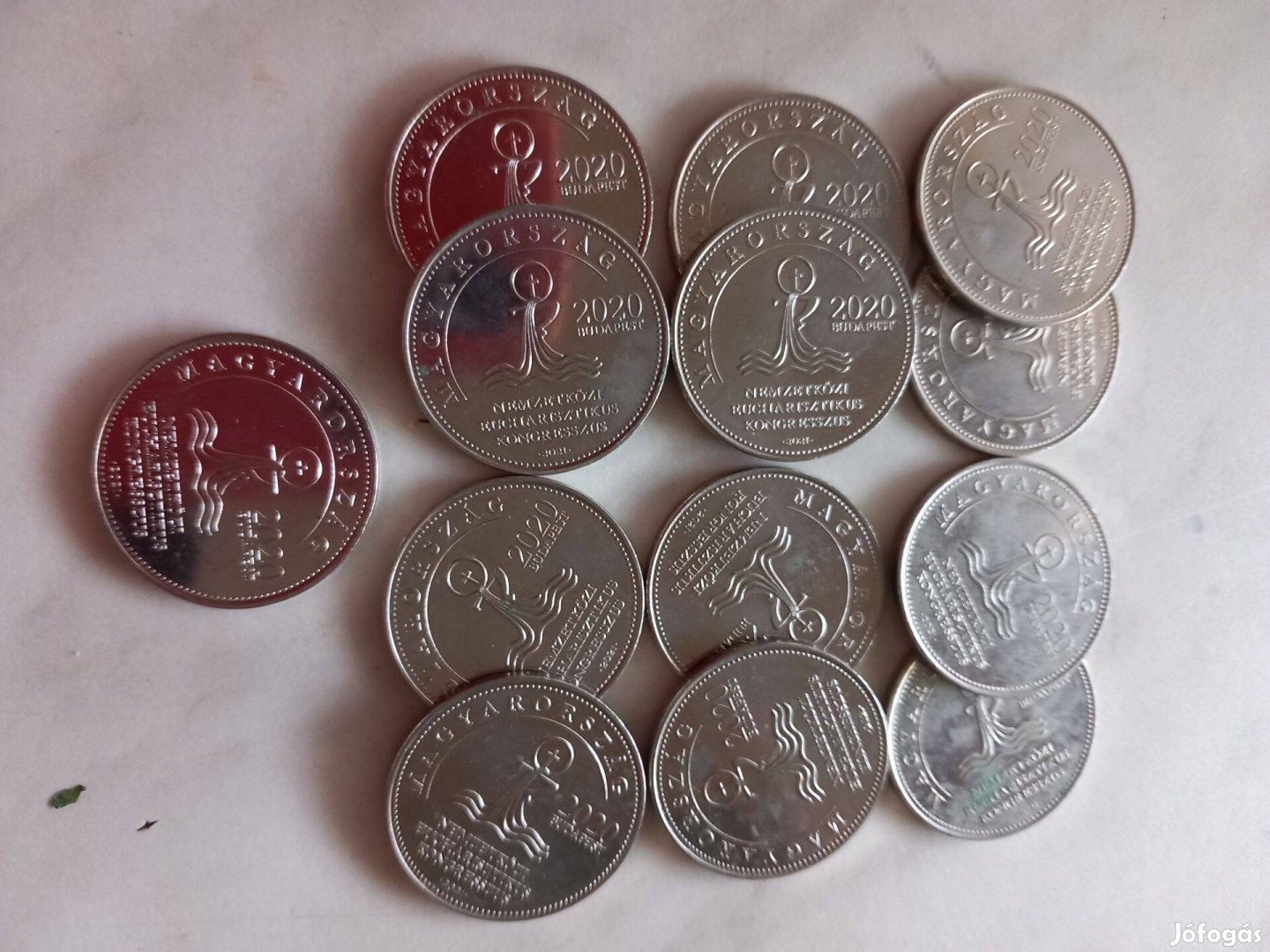 Jubileumi 50 forint Nemzetközi Kongreszus csere is