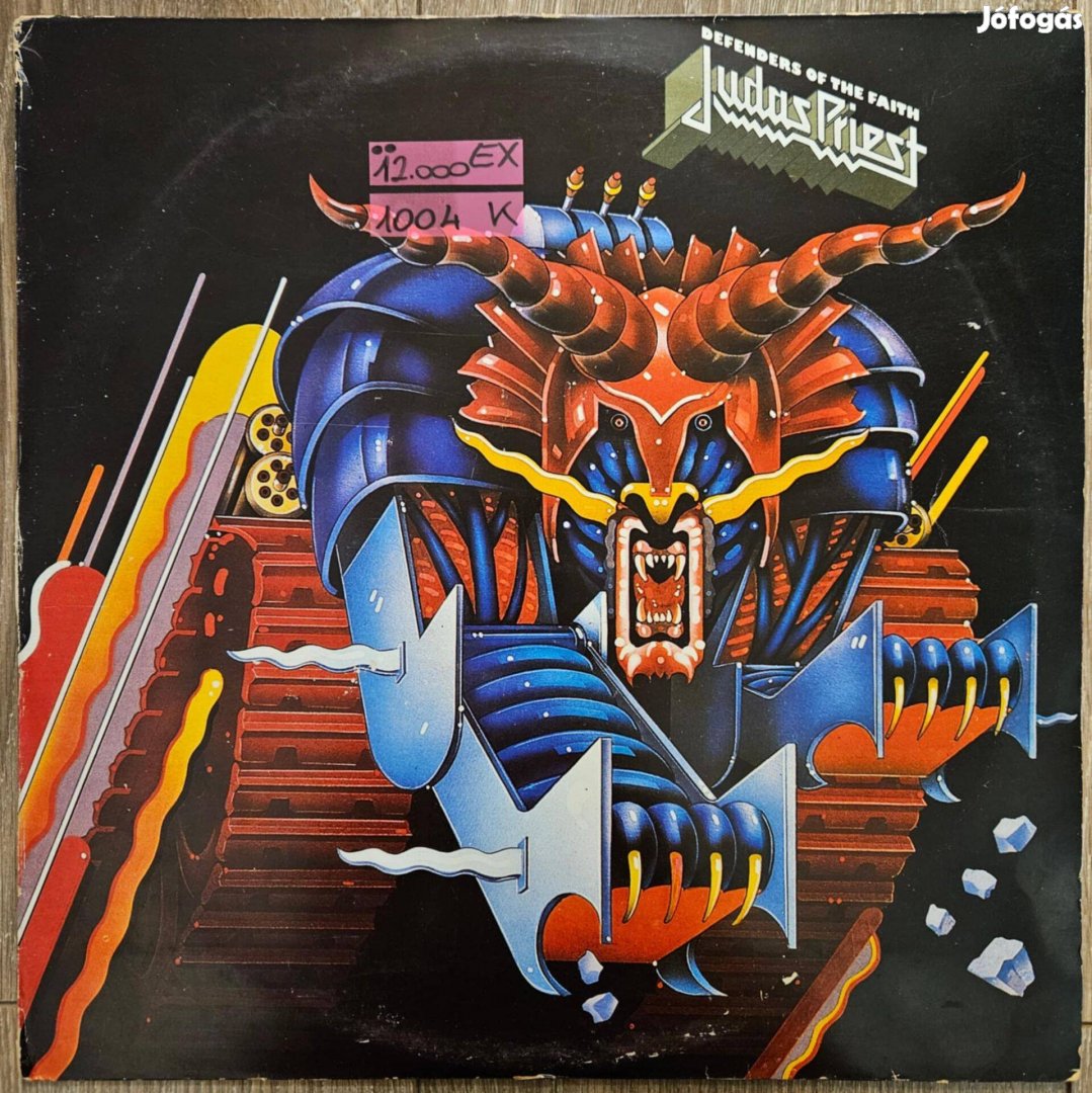 Judas Priest Defenders Of The Faith bakelit lemez, hanglemez LP (1004)