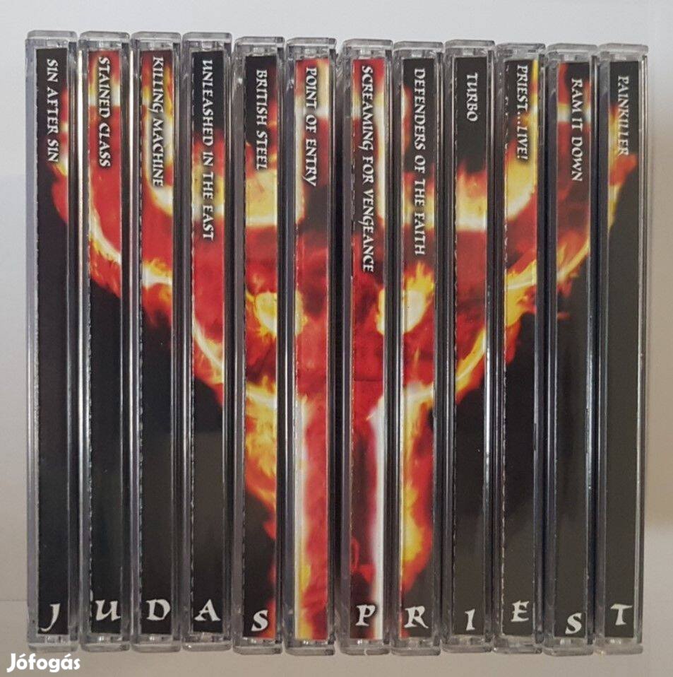 Judas Priest The Remasters 12db zenei Cd ( 1977-1990 ) Collection!