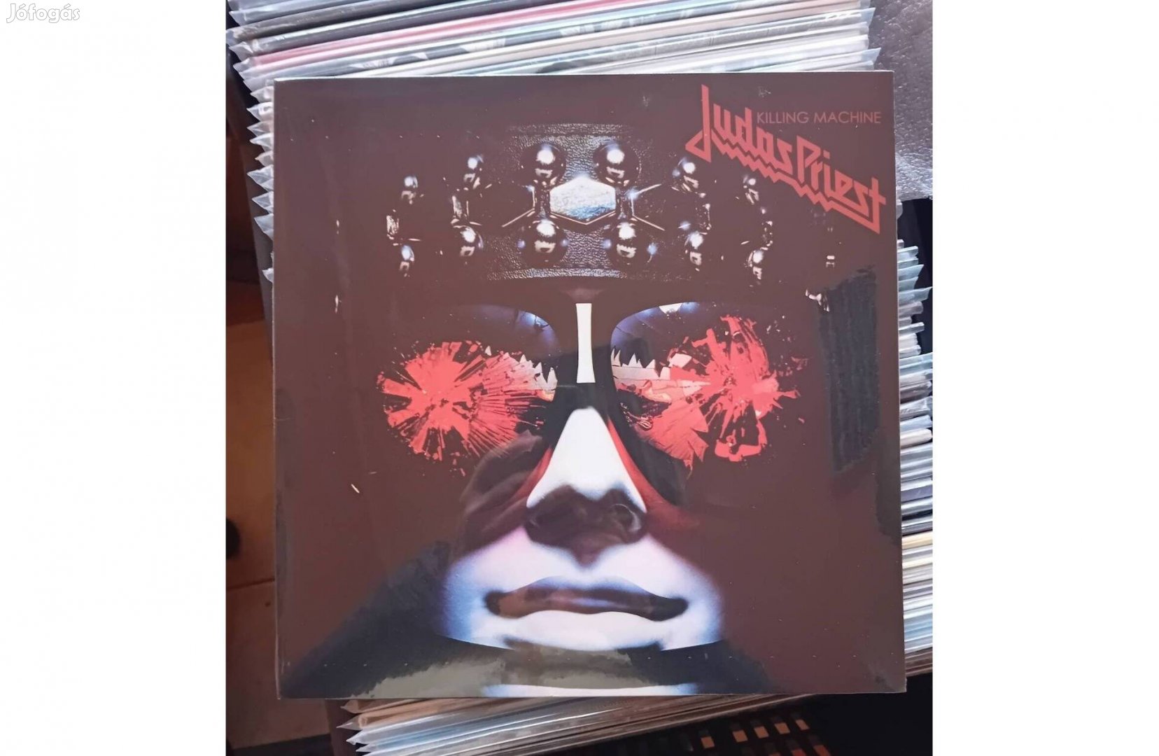 Judas Priest - Killing Machine Bakelit Lemez LP Bontatlan