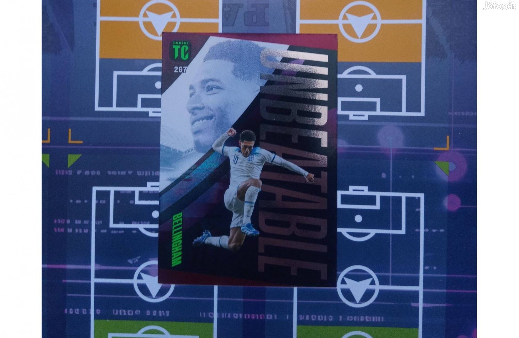 Jude Bellingham Lila Unbeatable Top Class 2024 kártya