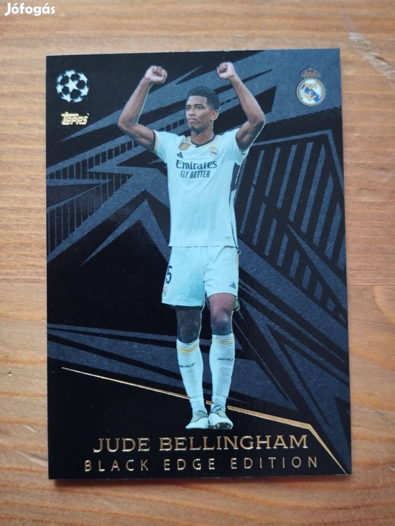 Jude Bellingham (Real Madrid) Black Edge BL Extra 2023 kártya