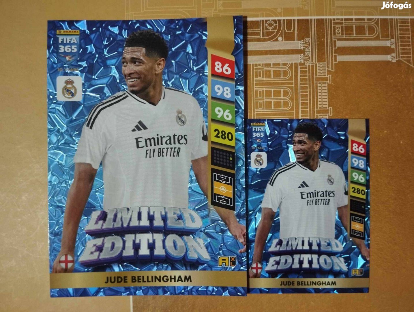 Jude Bellingham (Real Madrid) FIFA 365 2025 XXL Limited focis kártya